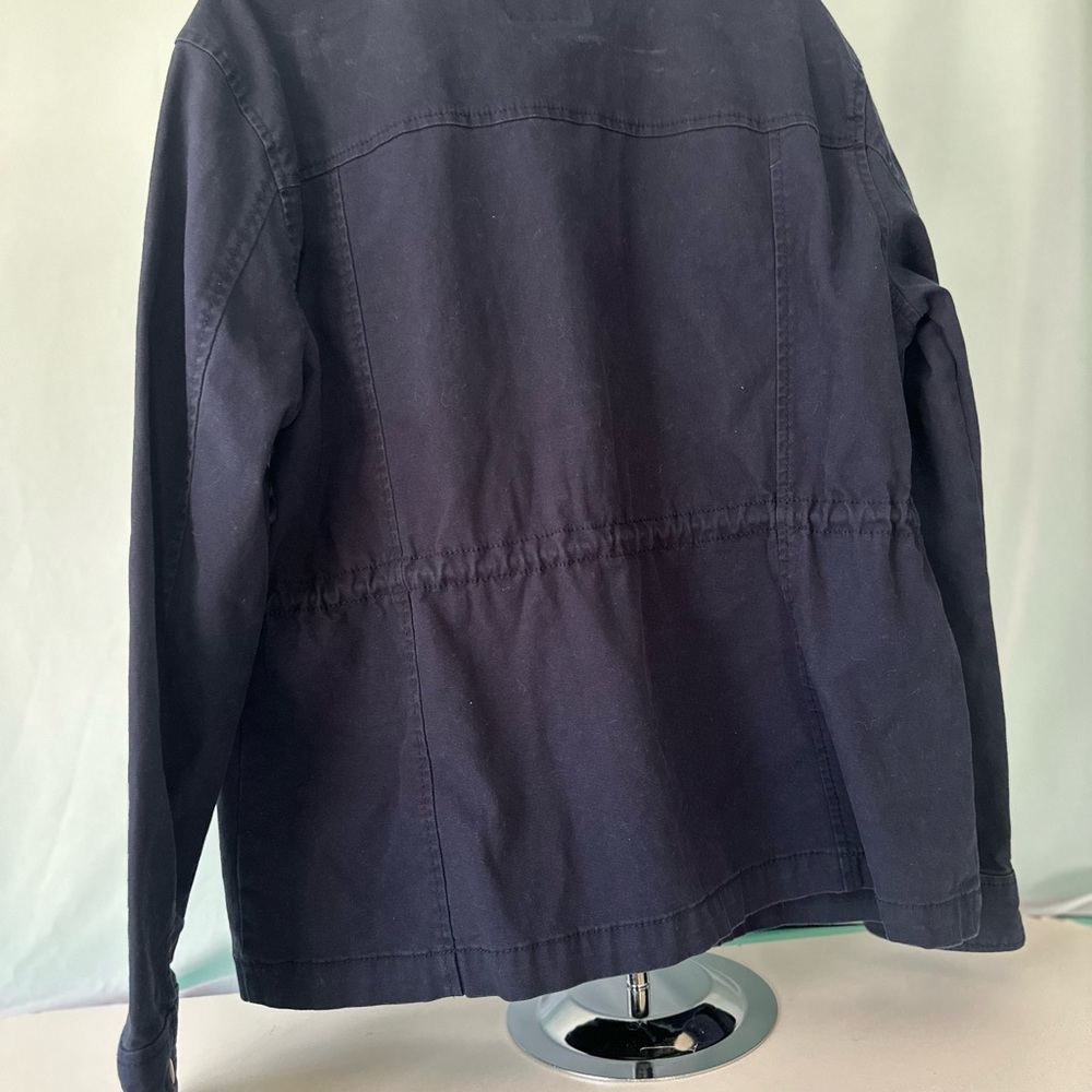 Women’s Old Navy Navy Blue Utility Jacket Size Small - Picture 4 of 6